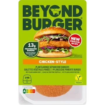 Beyond Burger Chicken-Style Plantaardige Gepaneerde Burgers 2 x 90 g