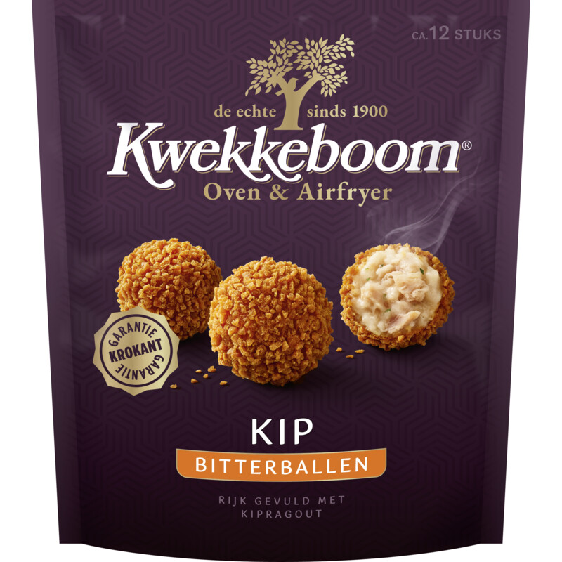 Kwekkeboom Oven & airfryer kip bitterballen