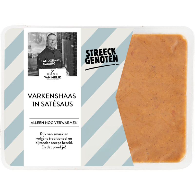Streeckgenoten Varkenshaas in satésaus