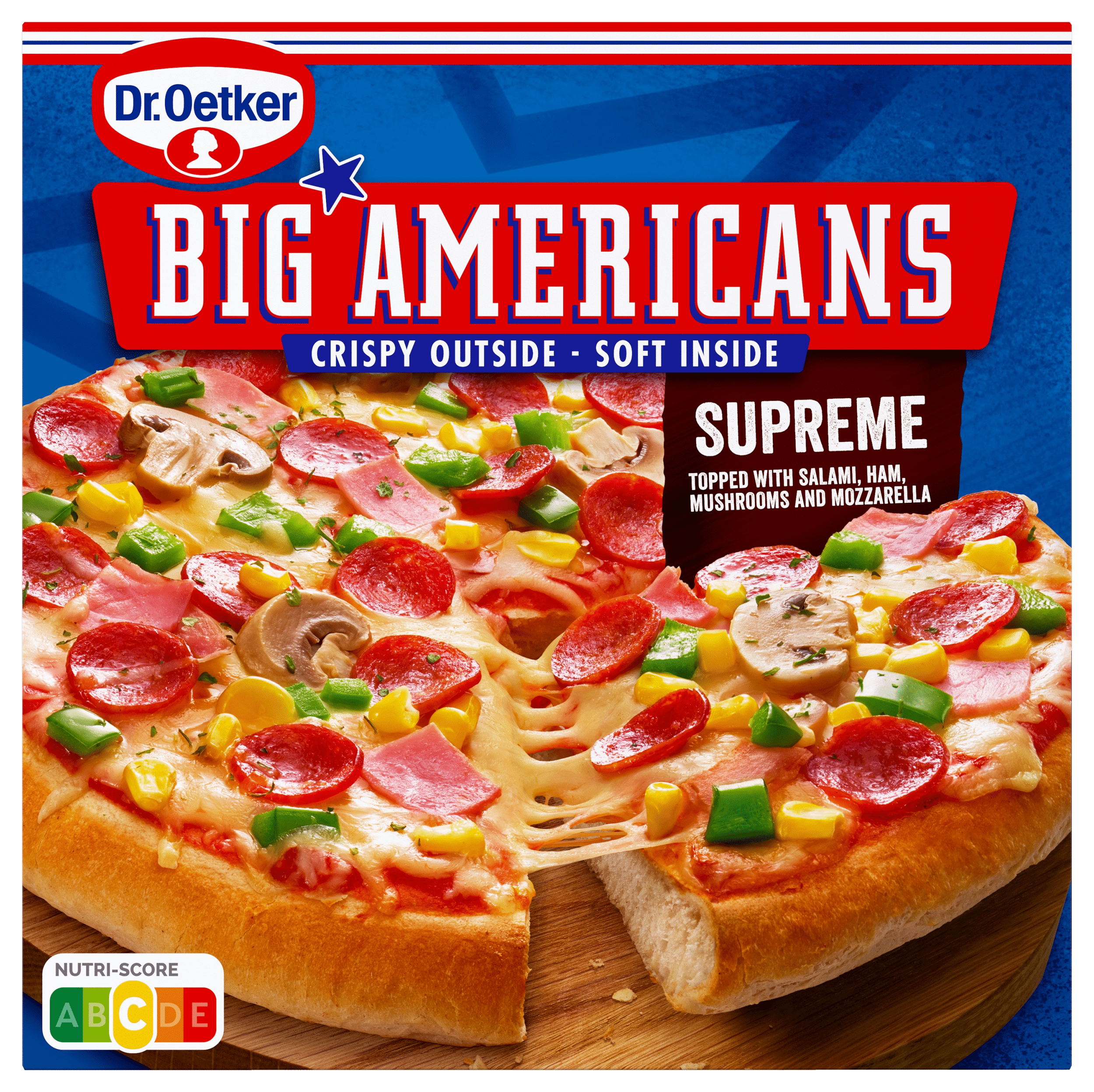 Dr. Oetker Big americans pizza Supreme
