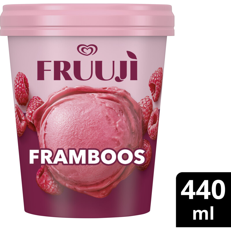 Ola Fruuji fruit sorbetijs framboos