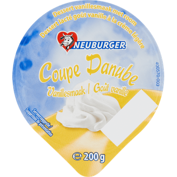 Neuburger Coupe Danube Vanillesmaak 200 g