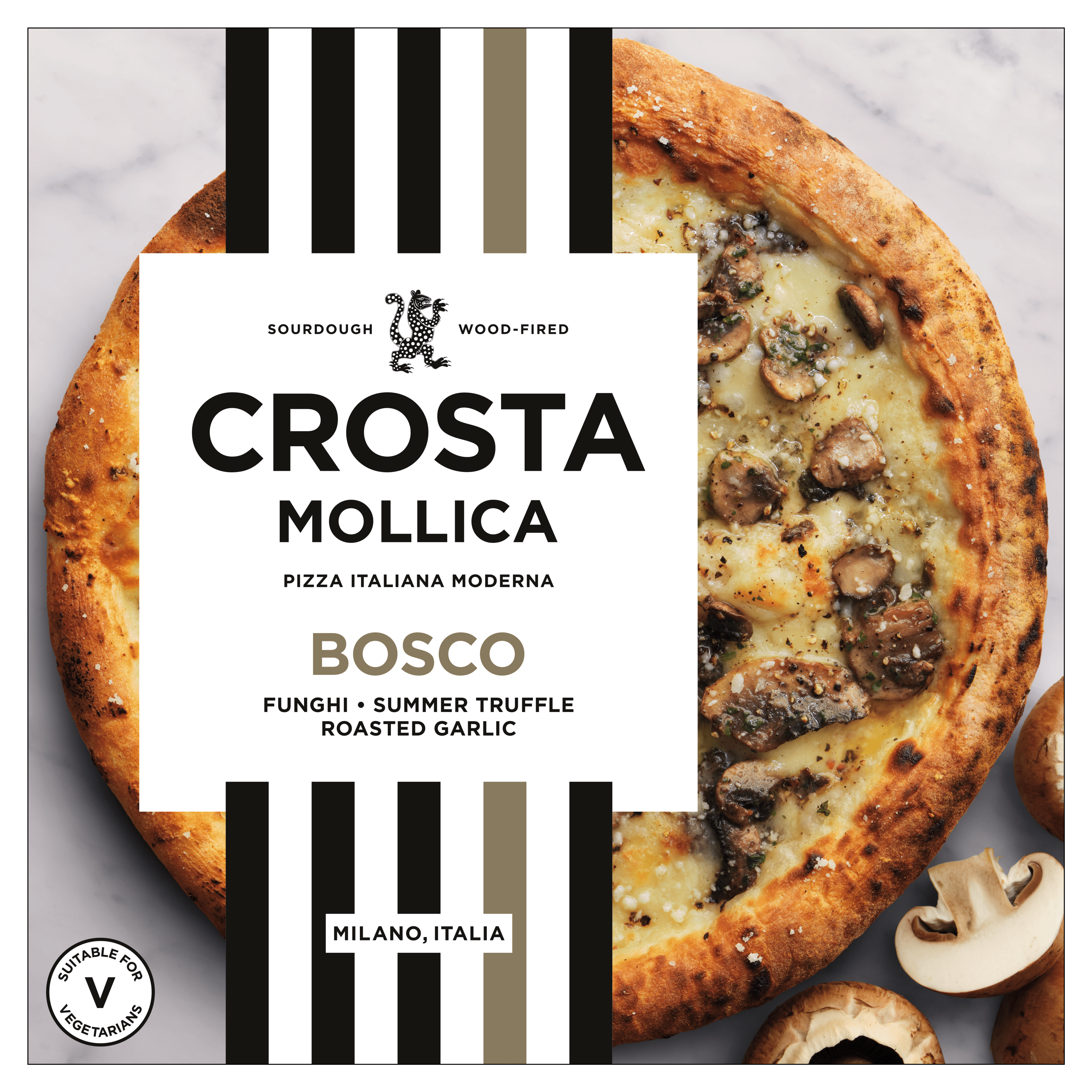 Crosta Mollica Pizza bosco