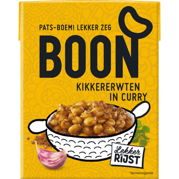 Boon Kikkererwten in Curry 380 g