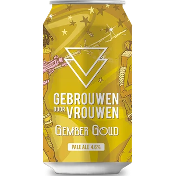 Gebrouwen Door Vrouwen Gember Goud 330ML