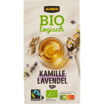 Jumbo Biologisch Kamille Lavendel 20 Stuks 20 g