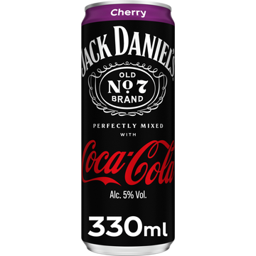 Jack Daniel's Perfectly Mixed with Coca-Cola Cherry 330 ml