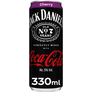Jack Daniel's Perfectly Mixed with Coca-Cola Cherry 330 ml