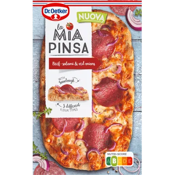 Dr. Oetker La Mia Pinsa pizza rundersalami 305 g