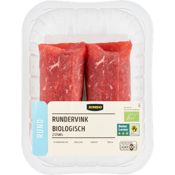 Jumbo Rundervink Biologisch 2 Stuks