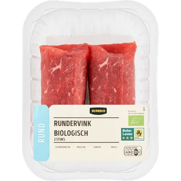 Jumbo Rundervink Biologisch 2 Stuks