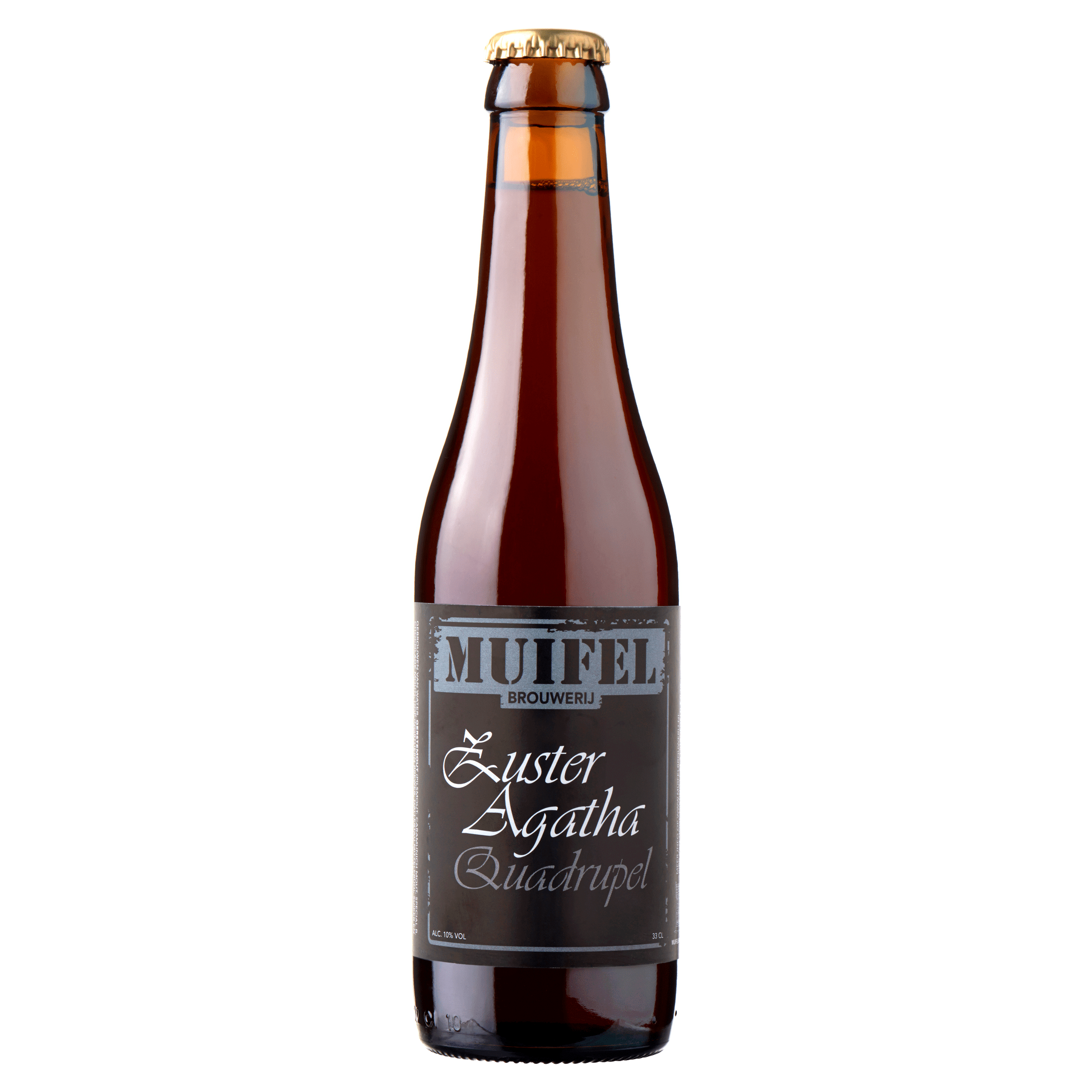 Muifelbrouwerij - Zuster - Agatha Quadrupel - Fles - 330ML