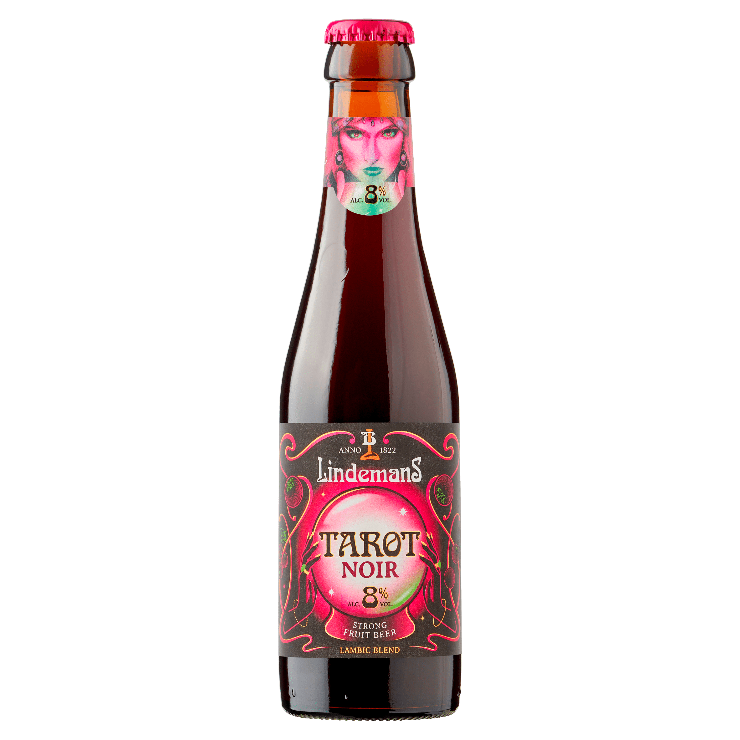 Lindemans Tarot Noir Strong Fruit Beer Fles 25 cl