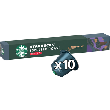 Starbucks Nespresso decaf espresso roast capsules