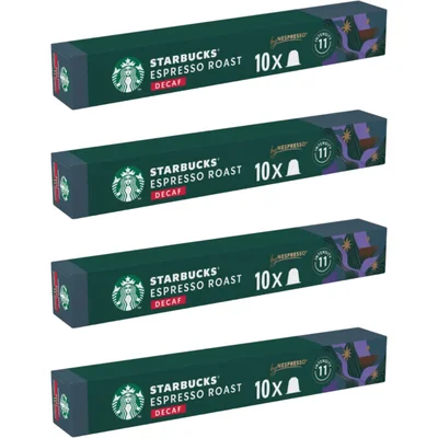 Starbucks Nespresso decaf espresso roast cap 6-pck