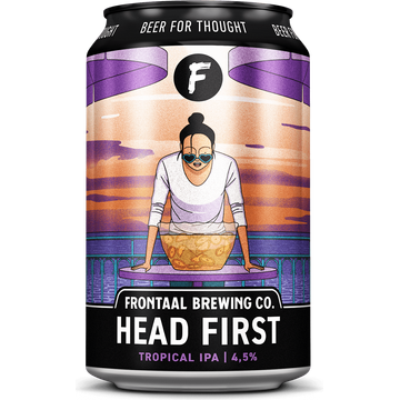 Frontaal Head First Tropical IPA 330ML