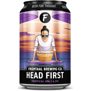 Frontaal Head First Tropical IPA 330ML