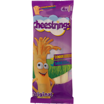 Cheese Strings Cheese Original 4 Stuks