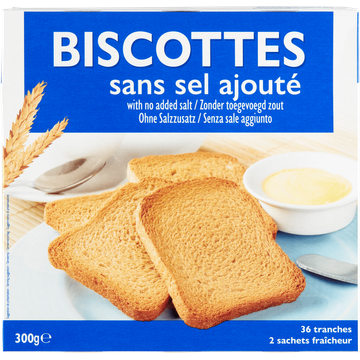 Biscottes 36 Sneetjes 300 g
