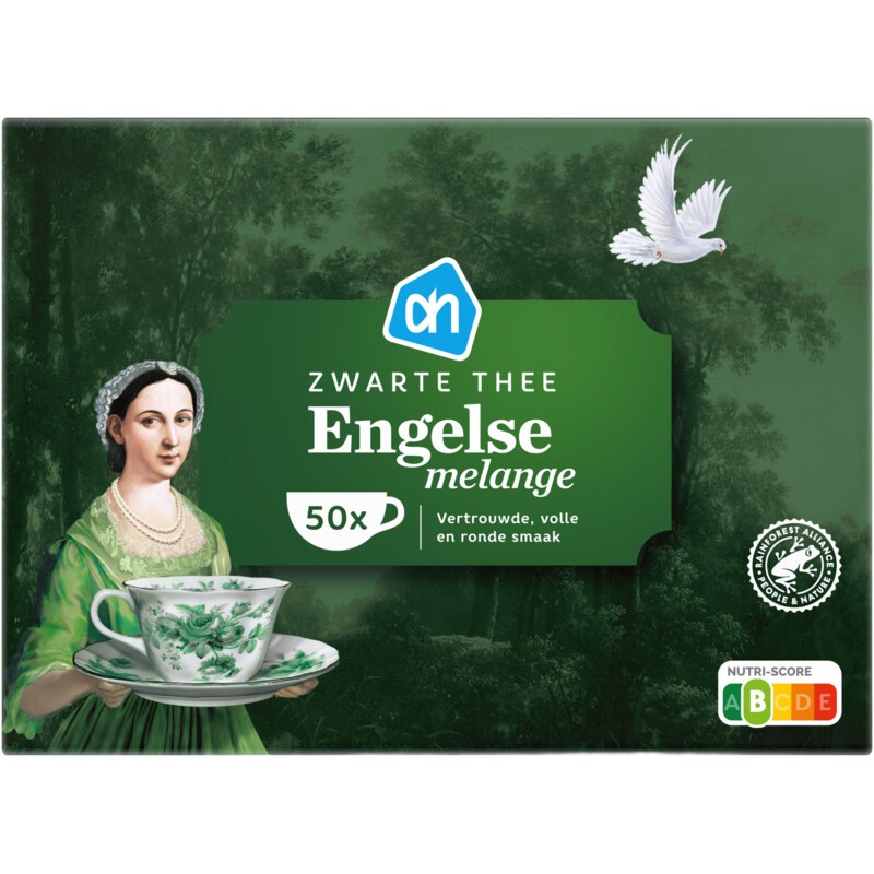 AH Zwarte thee Engelse melange 1 kop