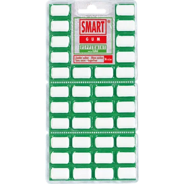 Smart Gum Pepermint met Xylitol 36 Stuks 39,6 g