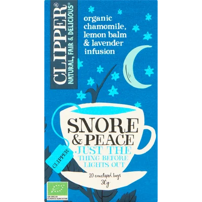 Clipper Snore & peace organic infusion