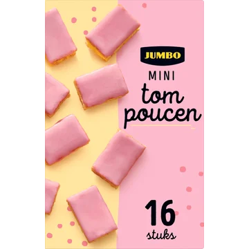Jumbo Mini Tompoucen 16 Stuks