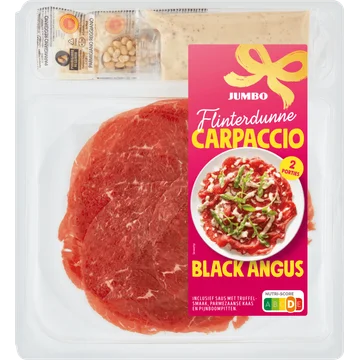 Jumbo Carpaccio Black Angus 143 g