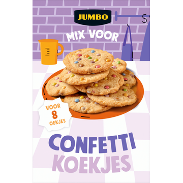 Jumbo Mix voor Confetti Koekjes 320 g