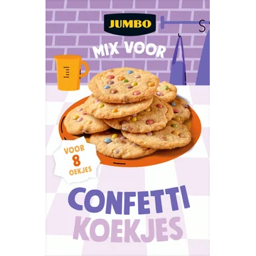 Jumbo Mix voor Confetti Koekjes 320 g