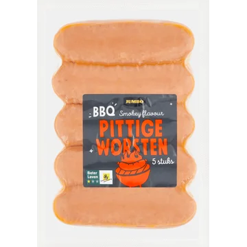 Jumbo BBQ Worsten Pittig 5 Stuks