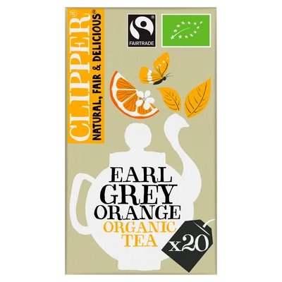 Clipper Earl grey orange organic tea