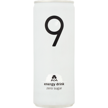 9 Energy Drink Zero Sugar 250 ML