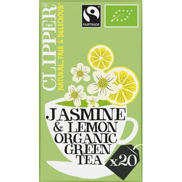 Clipper Jasmine & lemon organic green tea