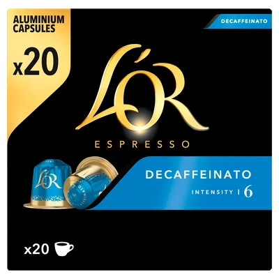 L'OR Espresso decaffeinato capsules
