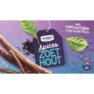 Jumbo Spices Zoethout 20 Stuks