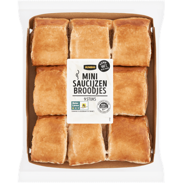 Jumbo - Mini Saucijzenbroodjes - 9 Stuks