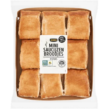 Jumbo - Mini Saucijzenbroodjes - 9 Stuks