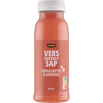Jumbo Vers Sap Sinaasappel & Aardbei 250ML