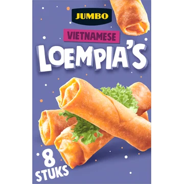 Jumbo Vietnamese Loempia's 8 Stuks