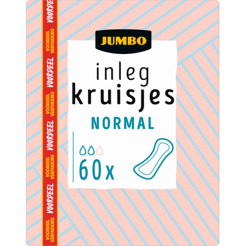 Jumbo Inlegkruisjes Normal Voordeelverpakking 60 Stuks
