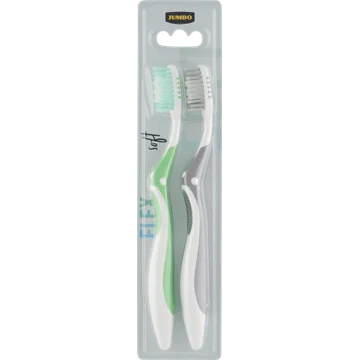 Jumbo Flex Soft Tandenborstel 2 Stuks