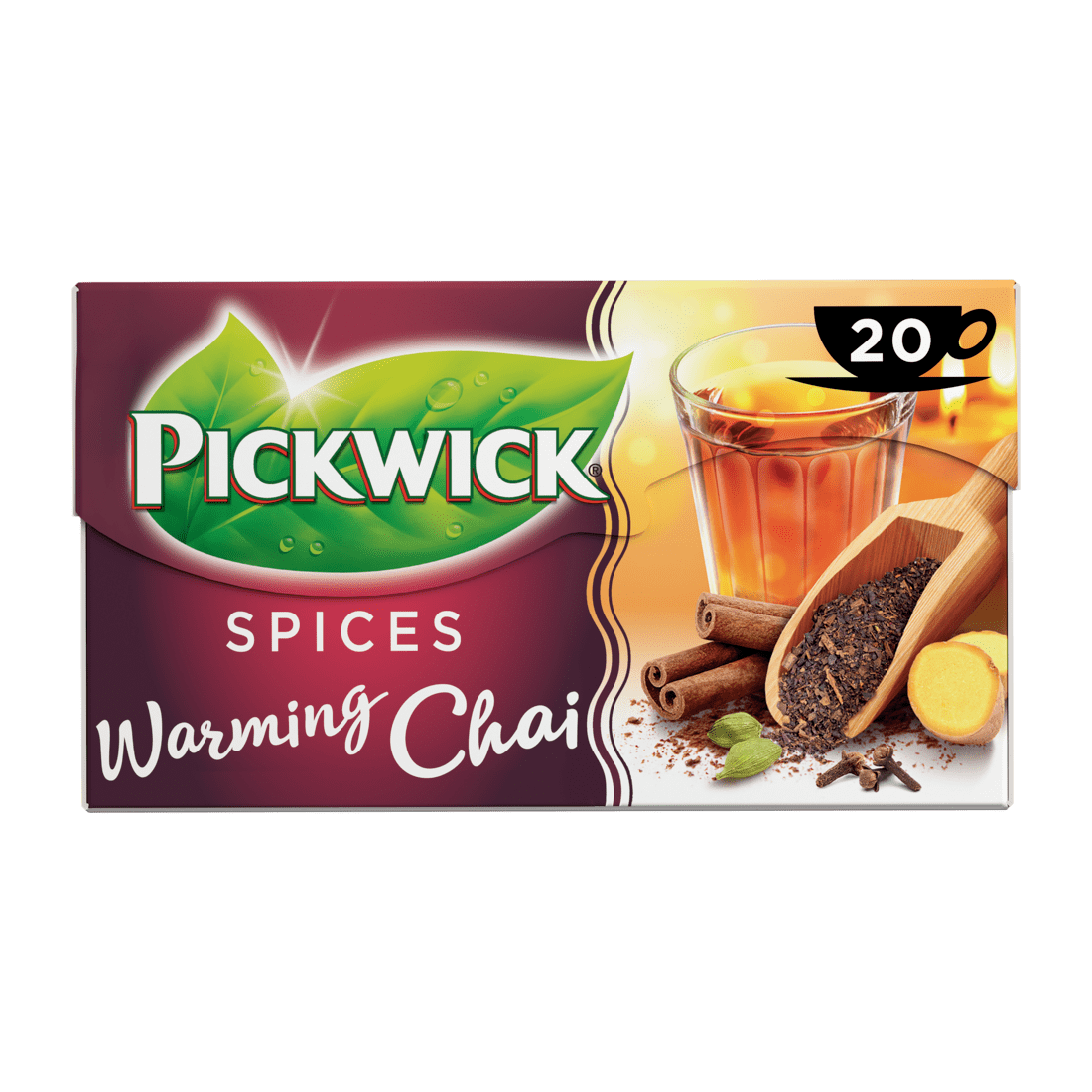 Pickwick Spices warming chai zwarte thee