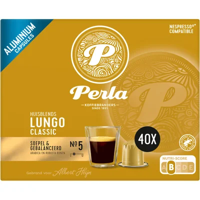 Perla Huisblends Lungo classic capsules