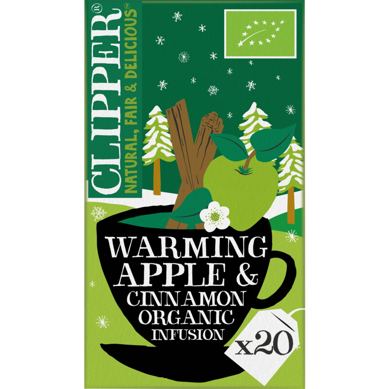Clipper Warming apple & cinnamon organic