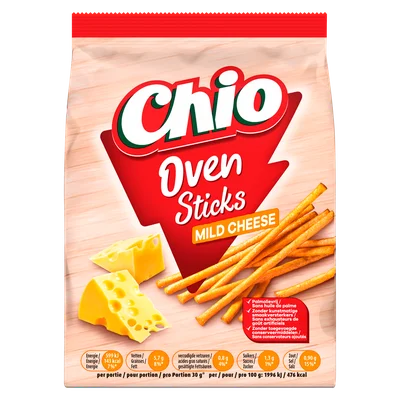 Chio Oven Sticks Mild Cheese 160 g