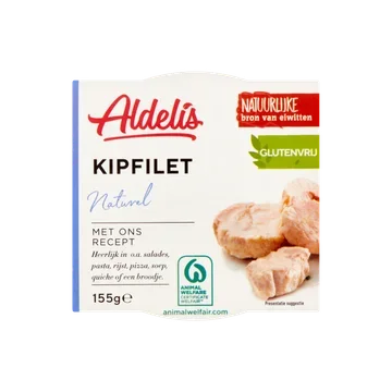 Aldelis Kipfilet Naturel 155 g