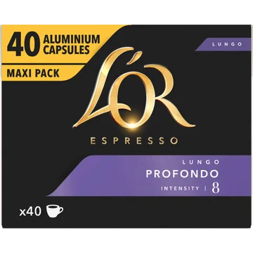 L'OR Lungo profondo capsules maxi pack