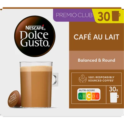 Nescafé Dolce Gusto Café au lait capsules