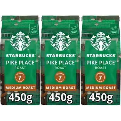 Starbucks Pike place medium roast koffiebonen 3pck